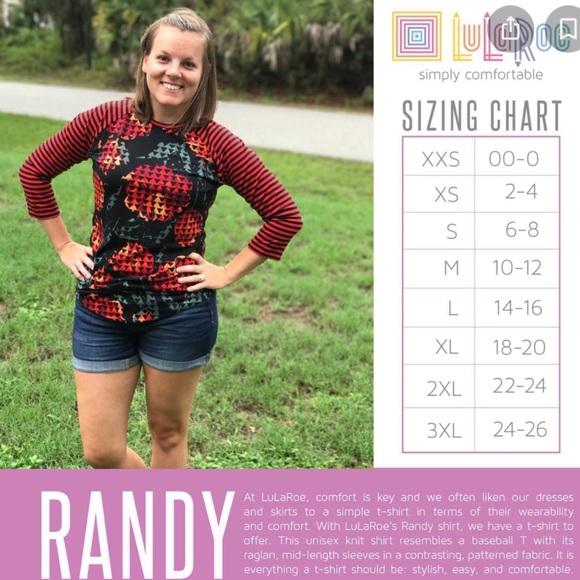 LuLaRoe Randy T-Shirt - Picture 6 of 6